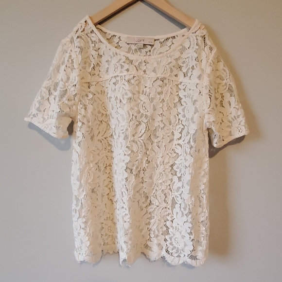 loft lace top